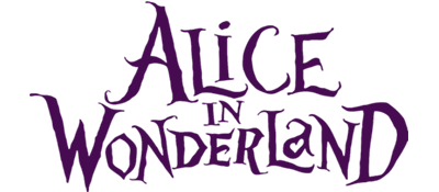 Alice in Wonderland title screen for Wii